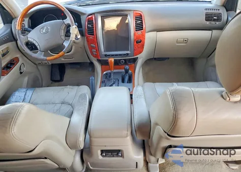 2003 Lexus Lx 470 z USA, uszkodzony, nr VIN JTJHT00W733525779